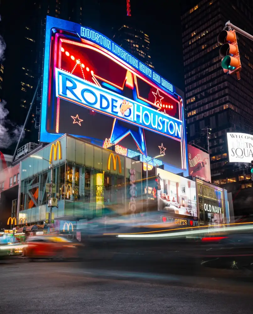 RODEOHOUSTON takes over Times Square