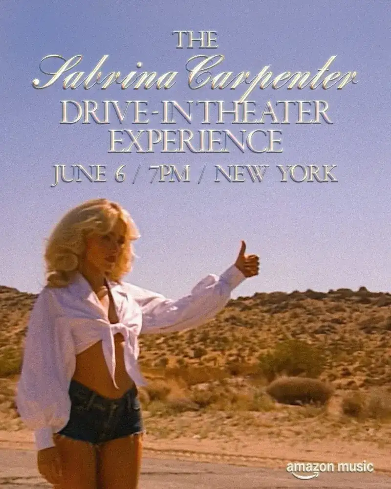 Sabrina Carpenter Upstate Drive-In Theatre Experience