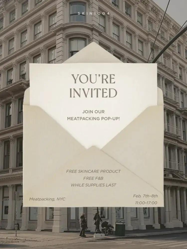 SKIN1004 Meatpacking Pop-Up