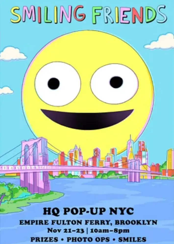 Smiling Friends HQ Pop-Up