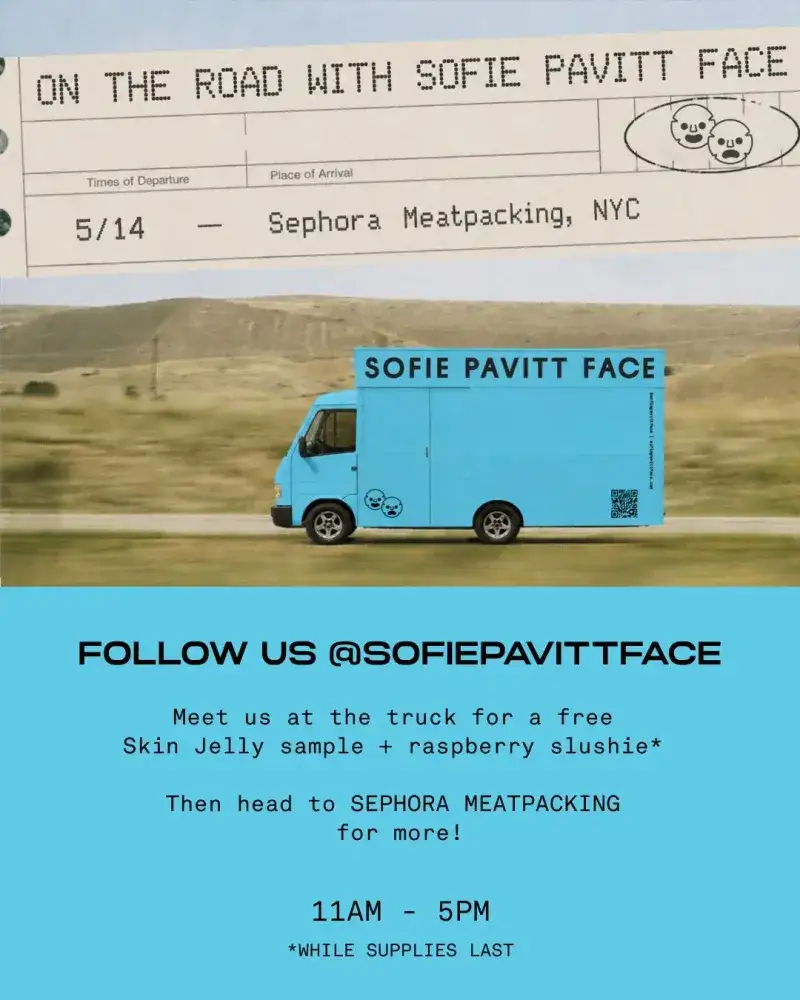 Sofie Pavitt Face Skin Jelly Tour