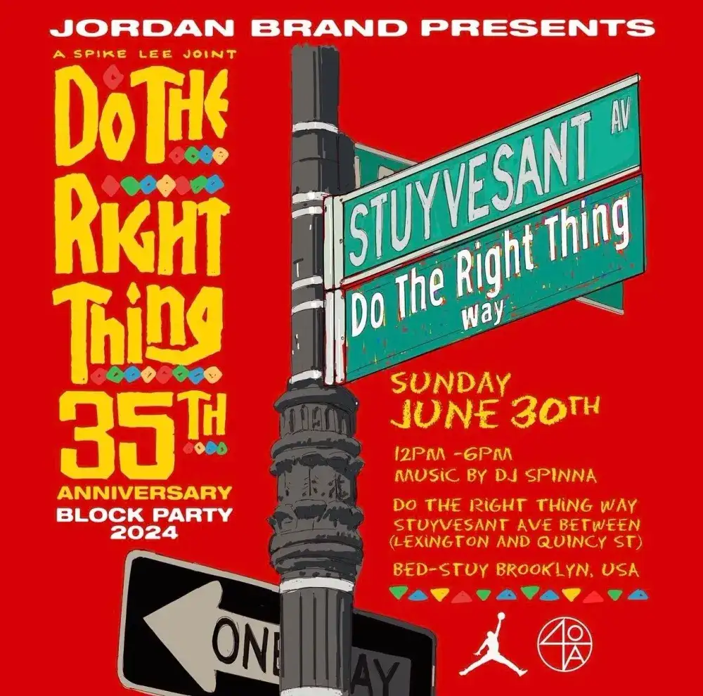 Spike Lee Do The Right Thing 35th Anniversary Block Party