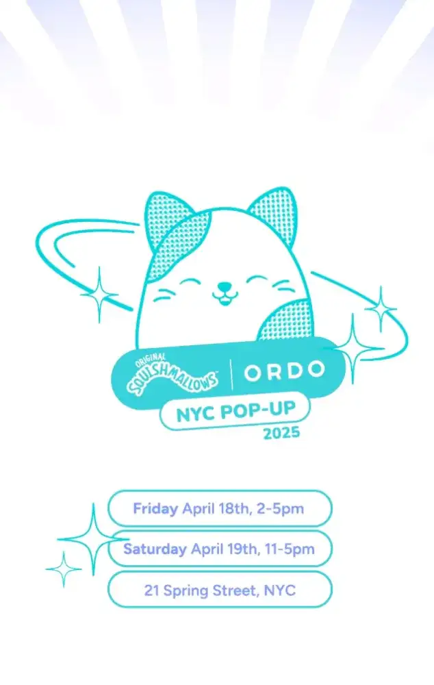 Squishmallows x ORDO Pop-Up