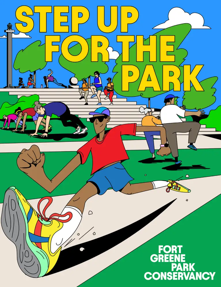 Step Up for the Park Fitness Event