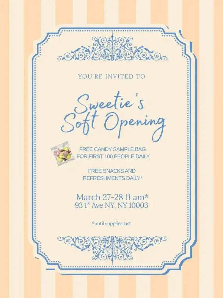 Sweetie's Candy Soft Opening