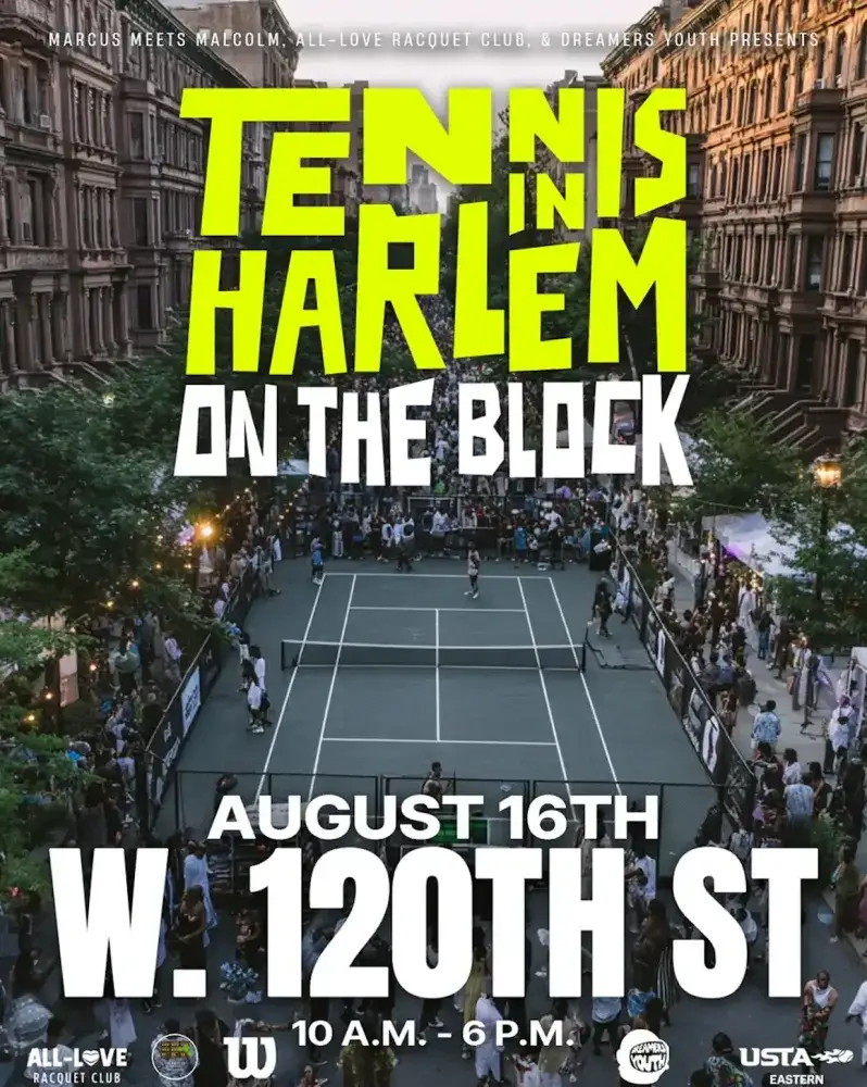 Tennis in Harlem on the Block