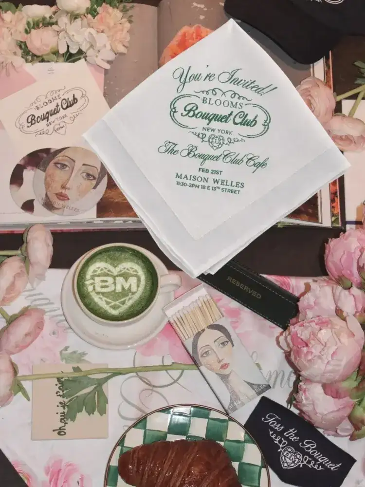 The Bouquet Club Cafe Pop Up