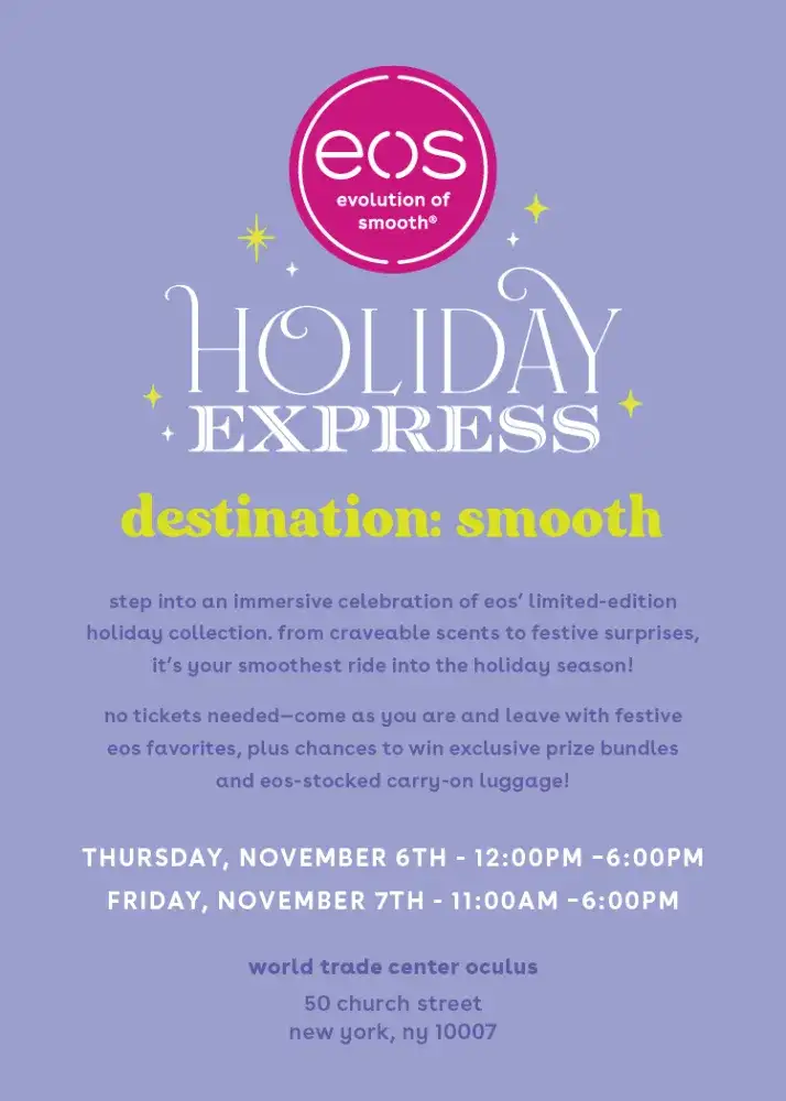 The eos Holiday Express