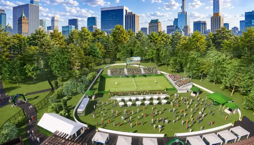The Wimbledon Court in Central Park