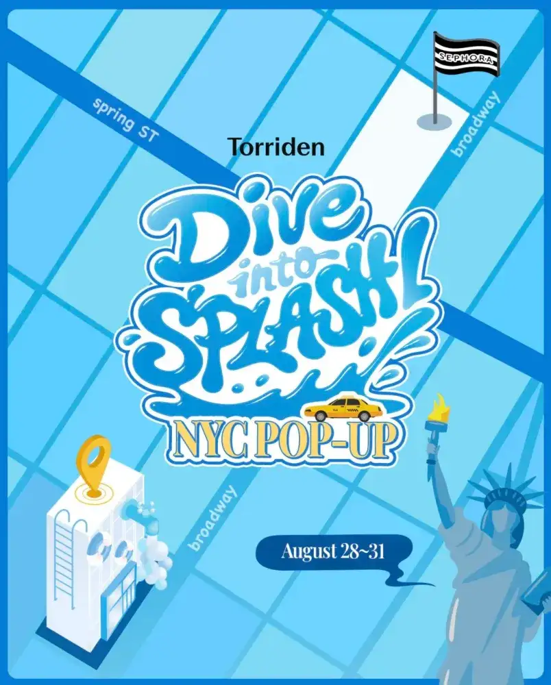 Torriden x Sephora DIVE INTO SPLASH Pop-Up