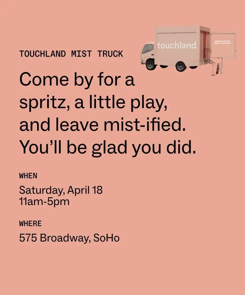 Touchland Mist Truck