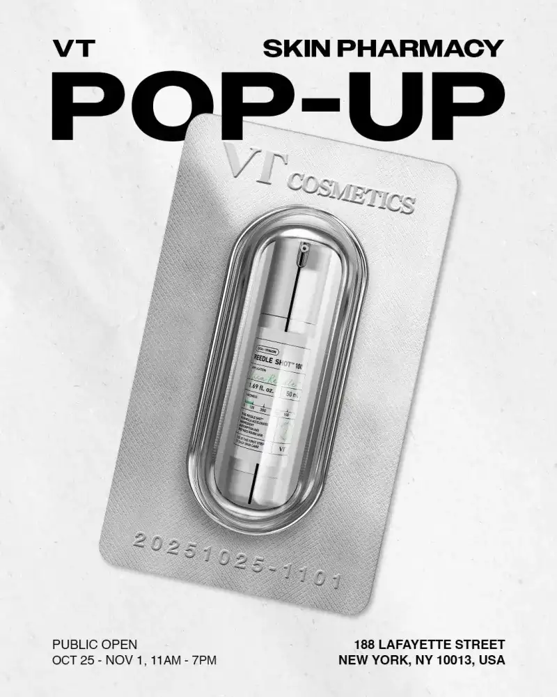 VT Cosmetics Skin Pharmacy POP-UP in NYC
