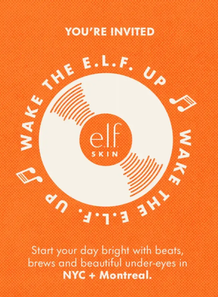 Wake the e.l.f. Up Pop-Up