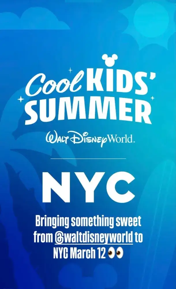 Walt Disney World Cool Kids Summer