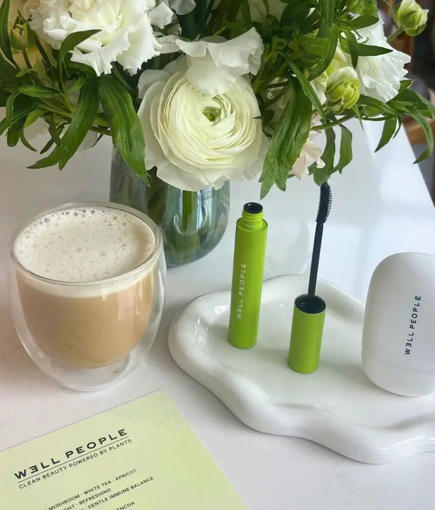 Well People Reishi Tea Latte at Cha &