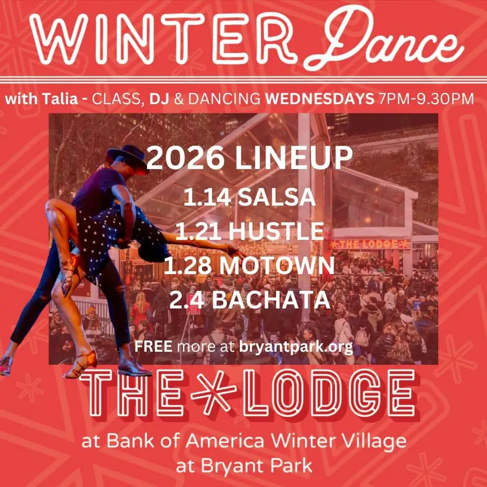 Winter Dance at Bryant Park