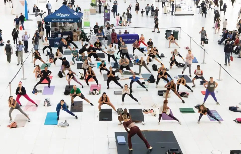 World Trade Center Oculus Winter Wellness