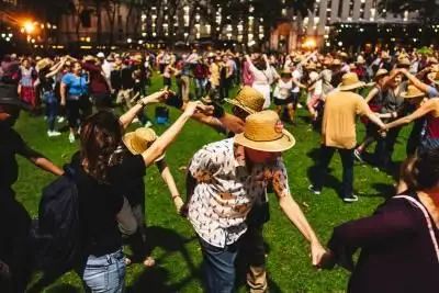 Bryant Park Square Dance