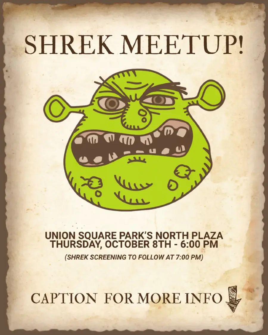 Shrek Meetup