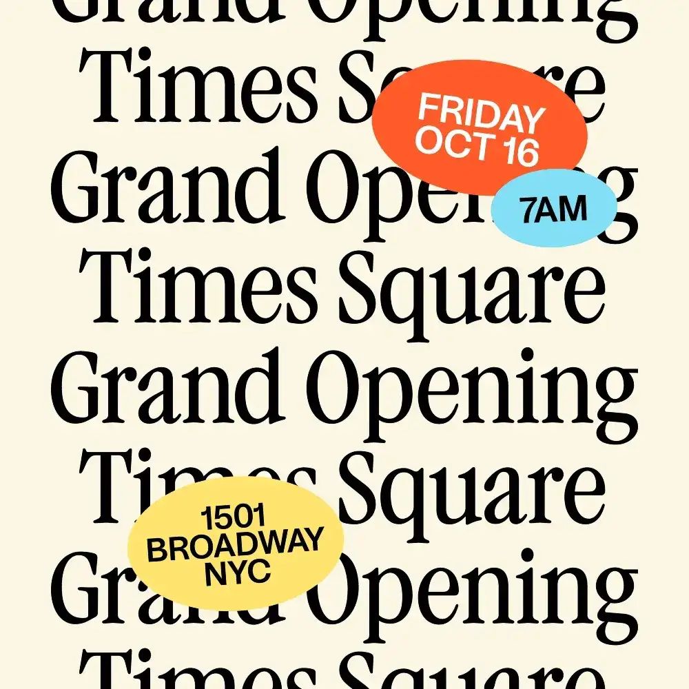 Pop Up Bagels Times Square Grand Opening