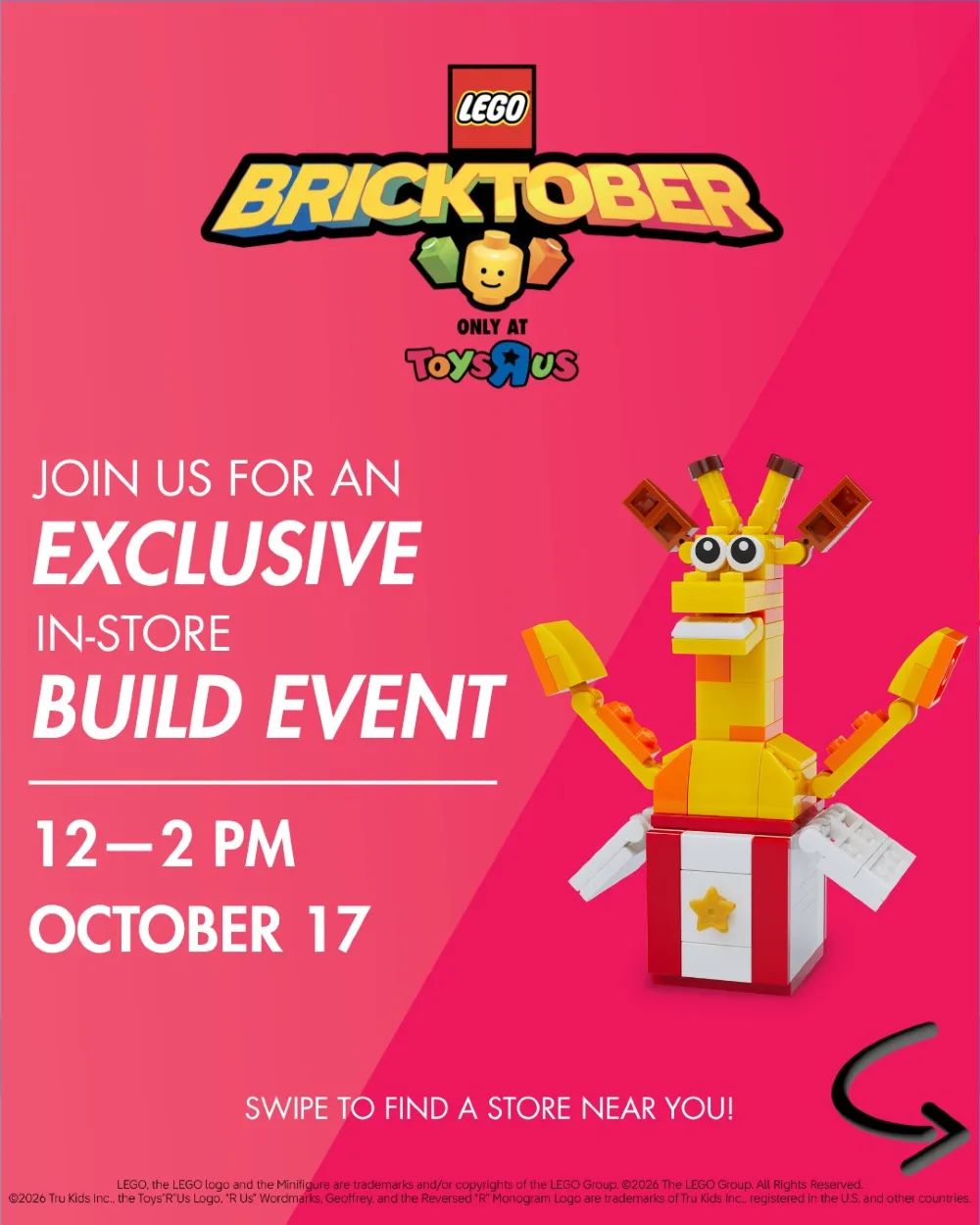 Bricktober at Toys”R”Us