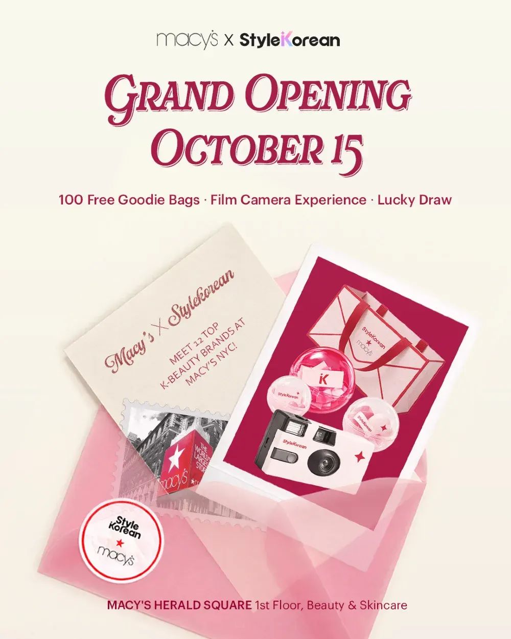Macy's x StyleKorean Grand Opening