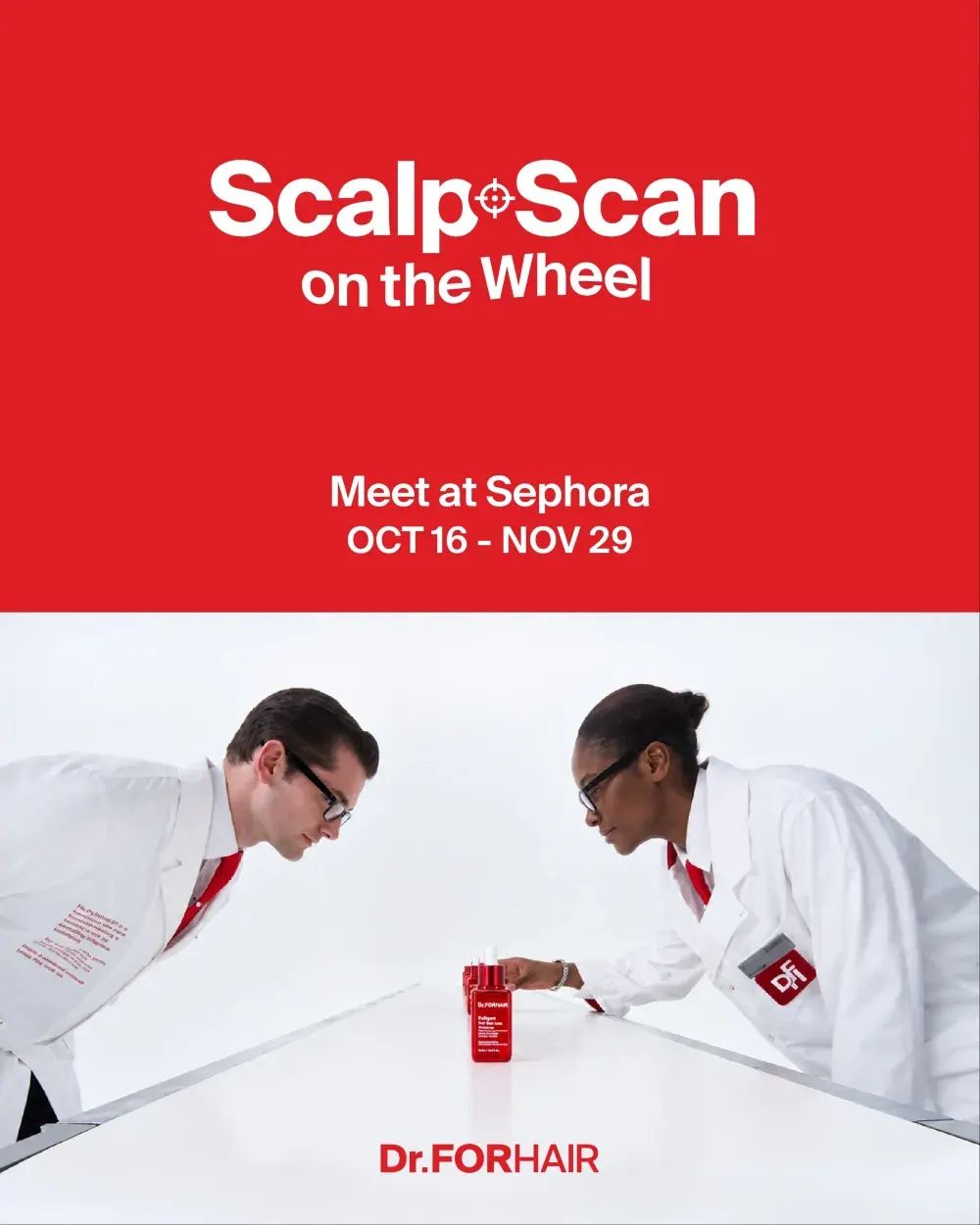 Dr. ForHair's Scalp Scan on the Wheel
