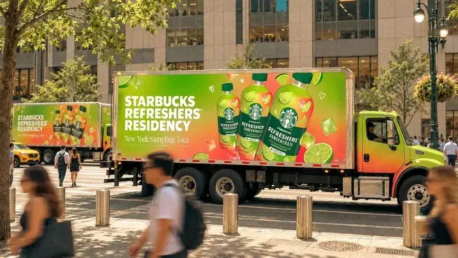 Starbucks Refresher Residency NYC Sampling Tour