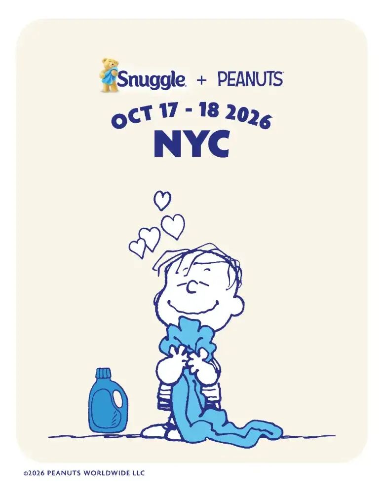 Snuggle x Peanuts NYC Pop-Up