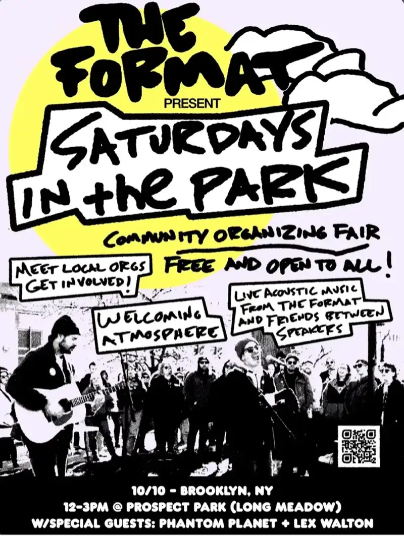 The Format presents Saturdays In The Park