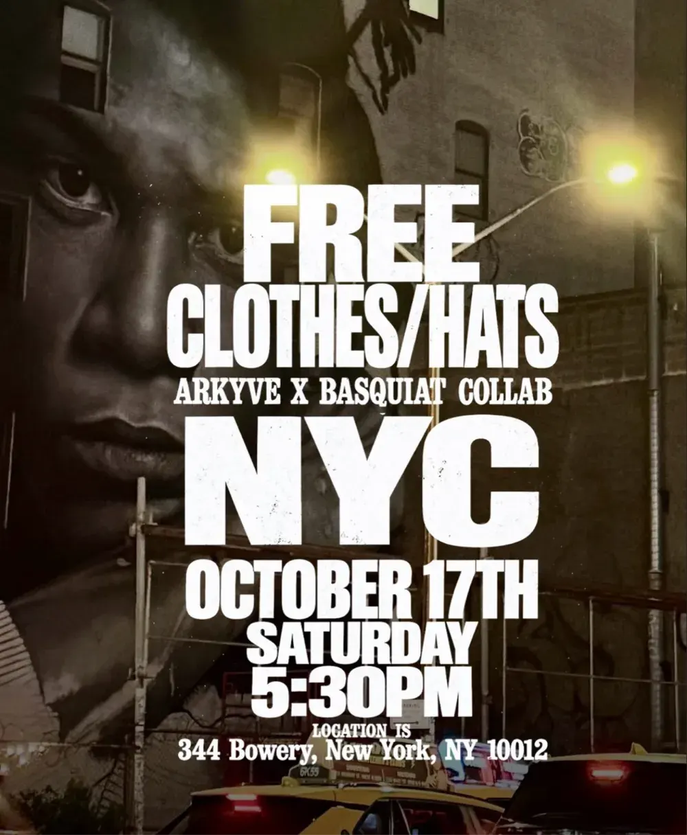 Arkyve x Basquiat Clothing Giveaway