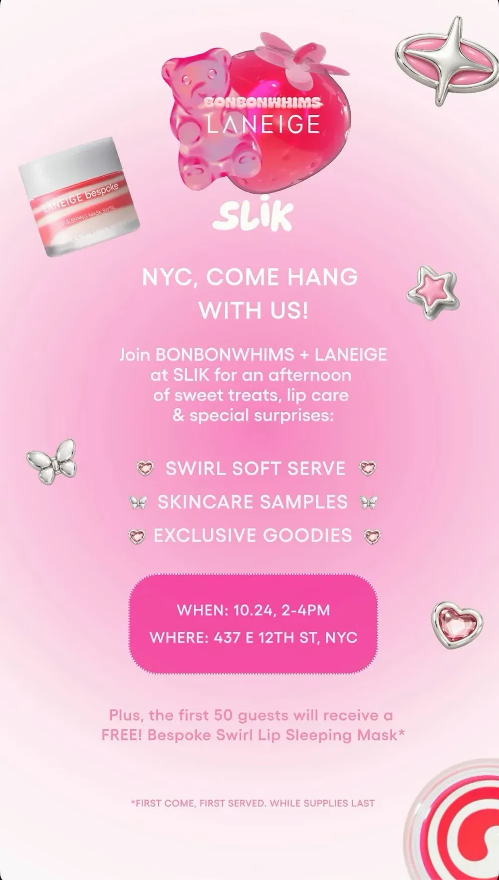 BONBONWHIMS + LANEIGE at SLIK