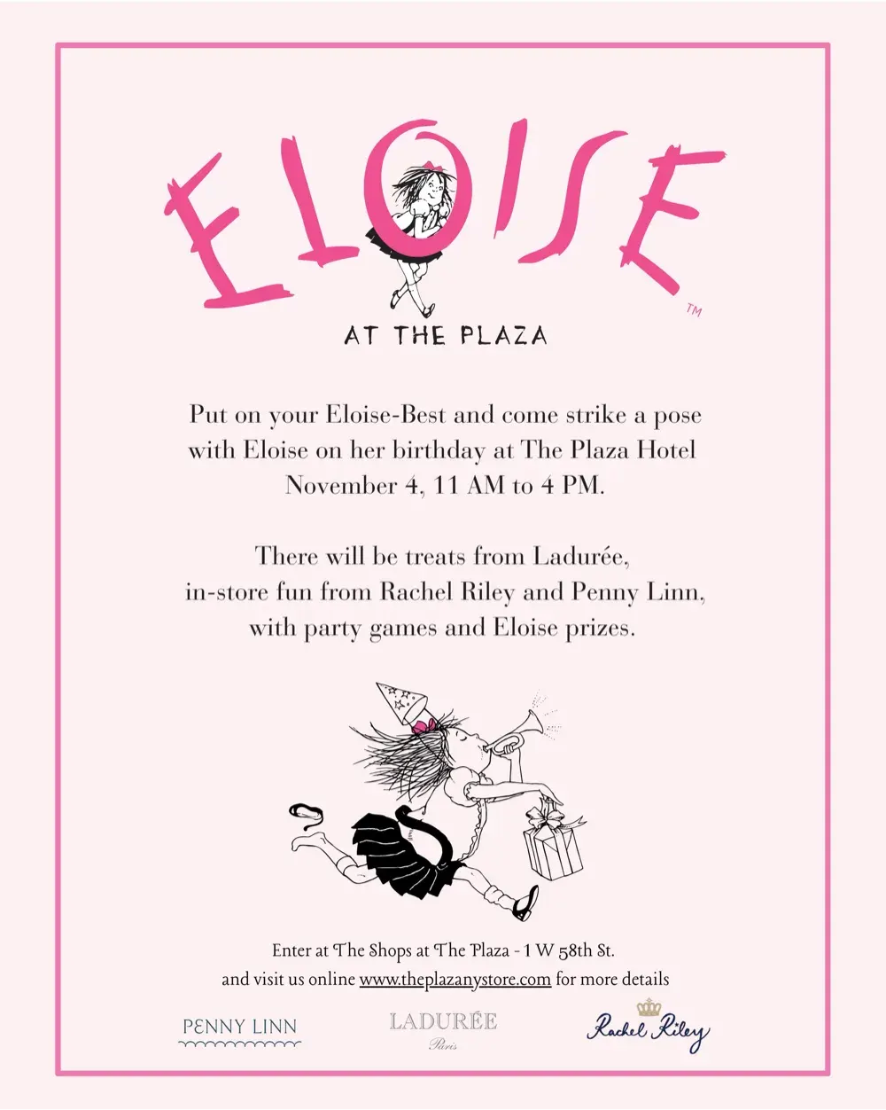 Eloise at the Plaza Event