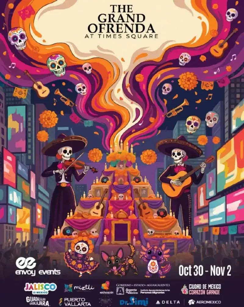 The Grand Ofrenda at Times Square