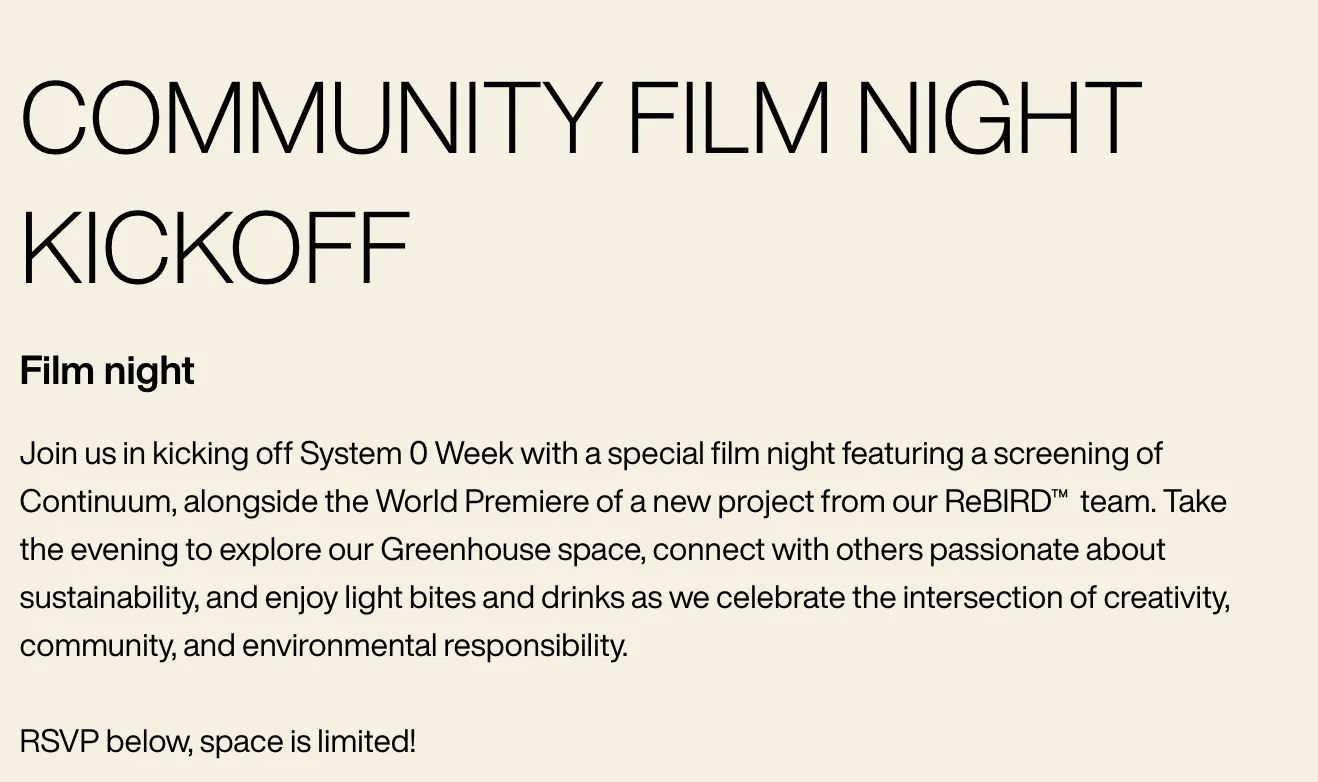 Arc’teryx Community Film Night