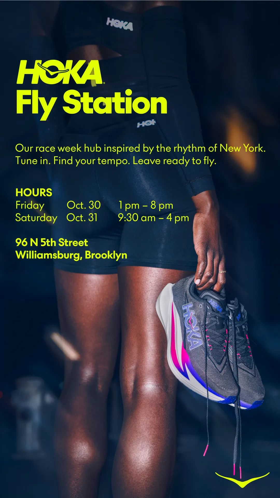 HOKA Fly Station