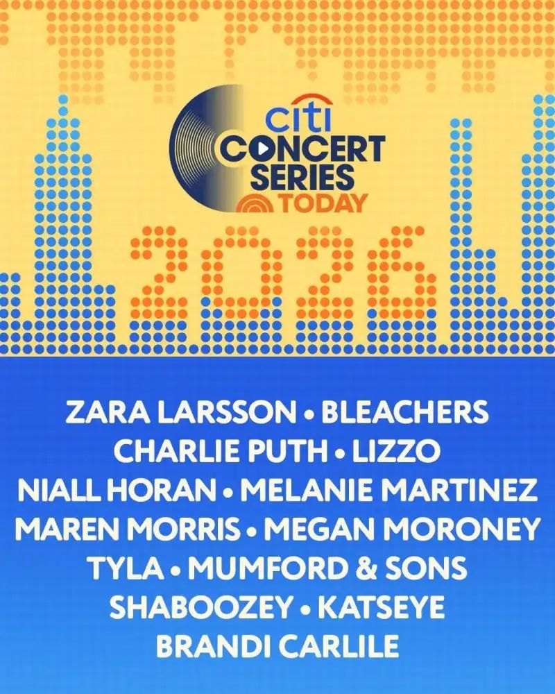 2026 Citi Concert Series on TODAY